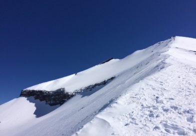 Ridge to the summit