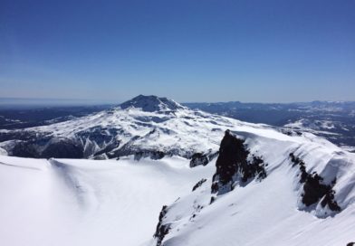Summit view towards Tolhuaca volcano