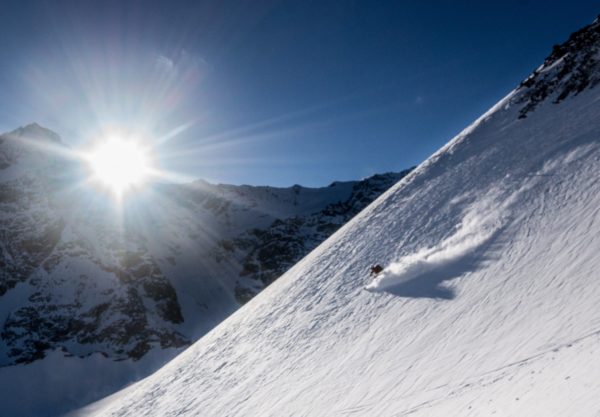 Backcountry Skiing Enlace, Cajon del Maipo