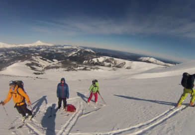 Group of Local Skiers and Local Guides ready to send