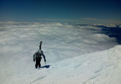 @randomaipo above the clouds for Osorno's summit