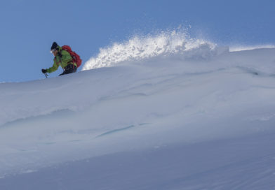 Slushing corn in the south face